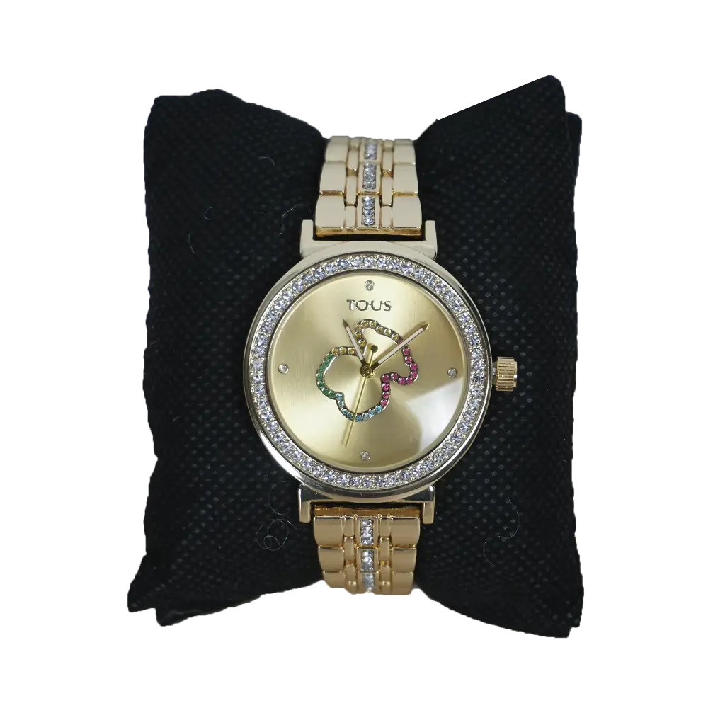 Reloj Analogico Estilo Oso Colores Diamonds (Inspiración Tous) 01.webp