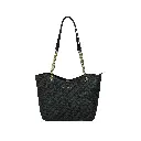 Bolso de hombro Jet Set grande (Inspiración Michael Kors) Color Negro Monograma 01.webp