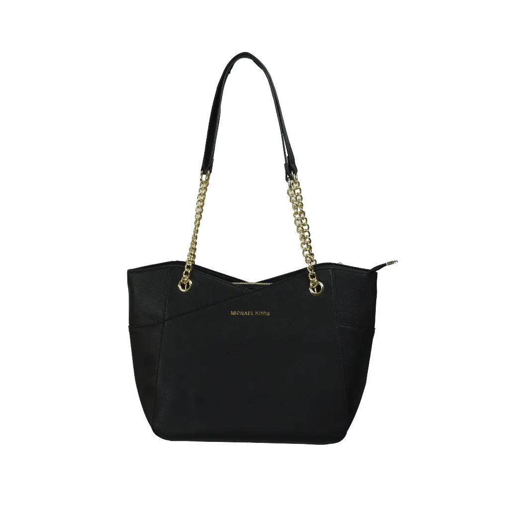 Bolso de hombro Jet Set grande (Inspiración Michael Kors) Color Negro Liso.webp