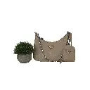 Bolso Bandolera Baguette Re-Edition 2005 (Inspiración Prada) Color Beige 05.webp