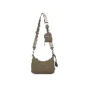 Bolso Bandolera Baguette Re-Edition 2005 (Inspiración Prada) Color Beige 03.webp