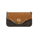 Bolso Set Bandolera Monogram (Inspiración Michael Kors) Color Marrón 02.webp