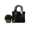 Bolso de mano pañuelo (Inspiración Christian Dior) Color Negro 02.webp