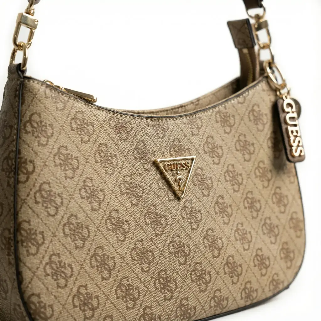 Bolso de hombro NOELLE (Inspiración Guess) Caqui 02.webp