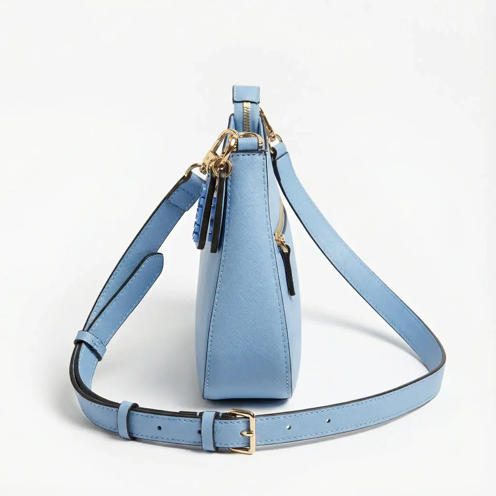 Bolso de hombro Polipiel Noelle (Inspiración guess) Celeste 04.webp