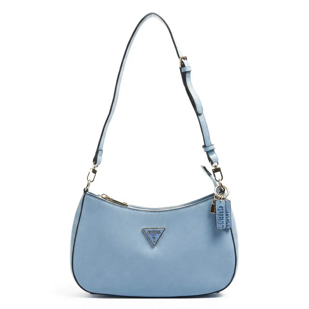 Bolso de hombro Polipiel Noelle (Inspiración guess) Celeste 01.webp