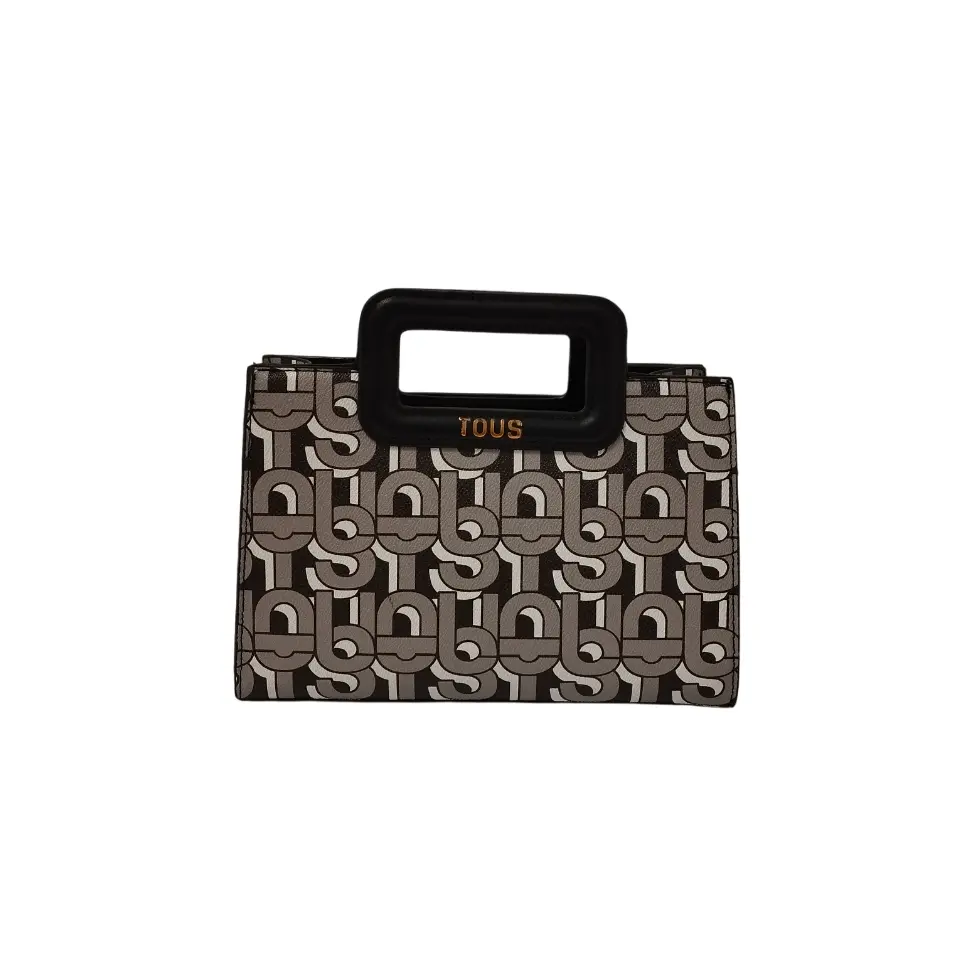 Bolso mano Tous (Inspiración Tous Amaya) Buckles Silhouette Letras estampadas