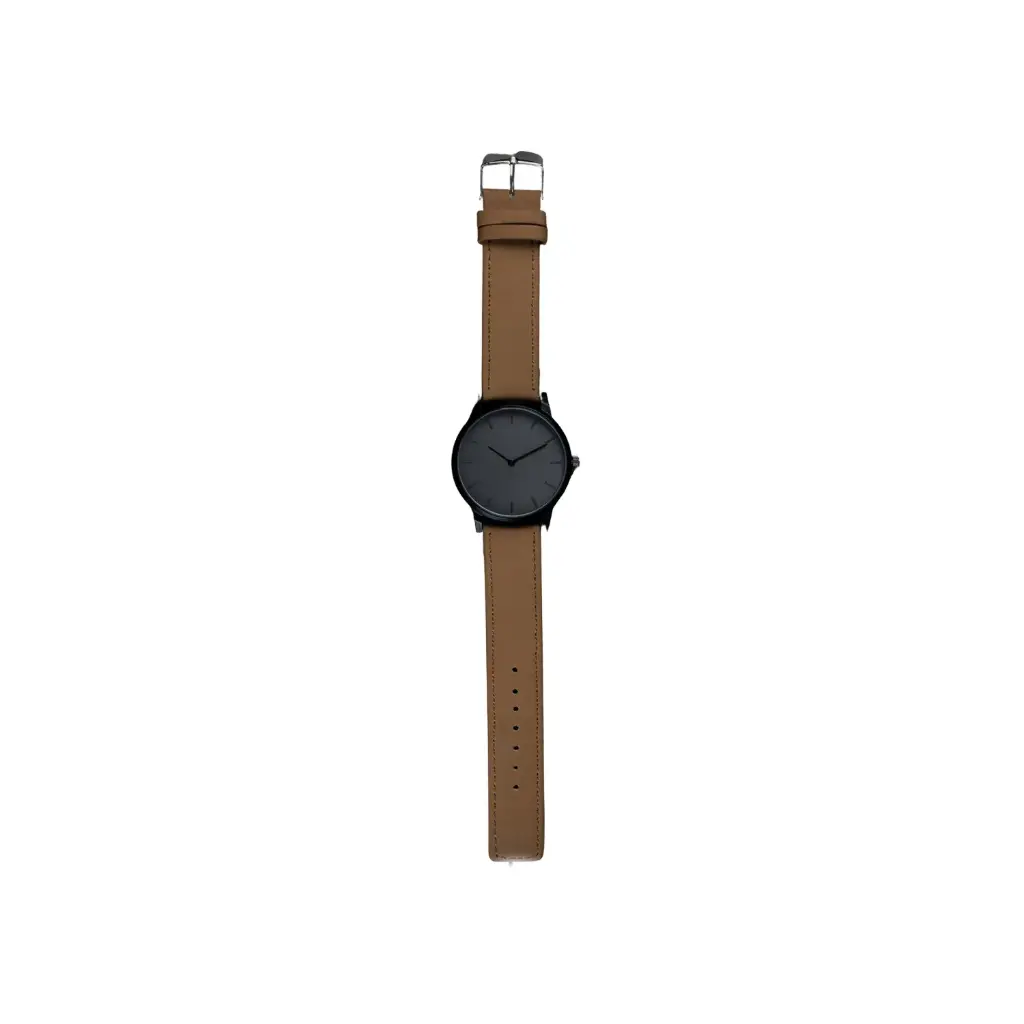 ZZ_Reloj Casual Hombre Correa Cuero