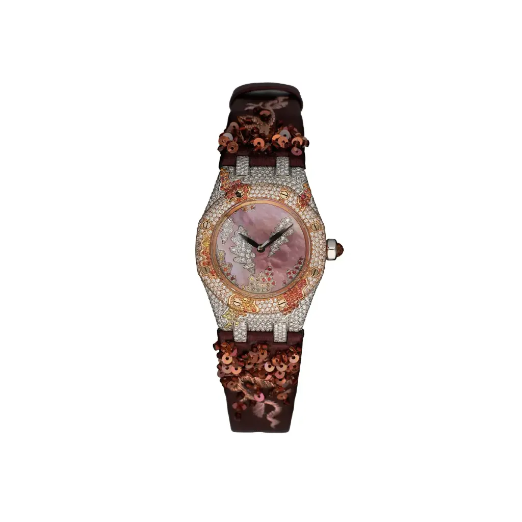 ZZ_Reloj Alta Relojería Joya Incrustada