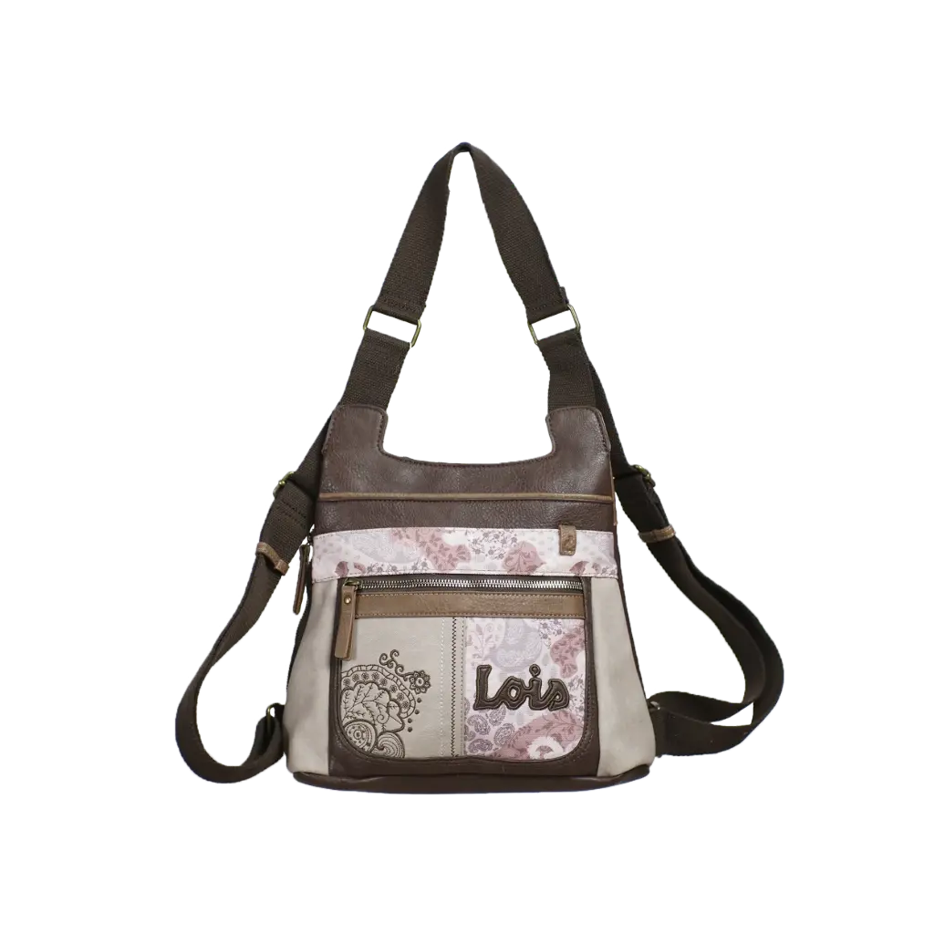 Bolso Mochila Lona Detalle (Inspiración Lois)