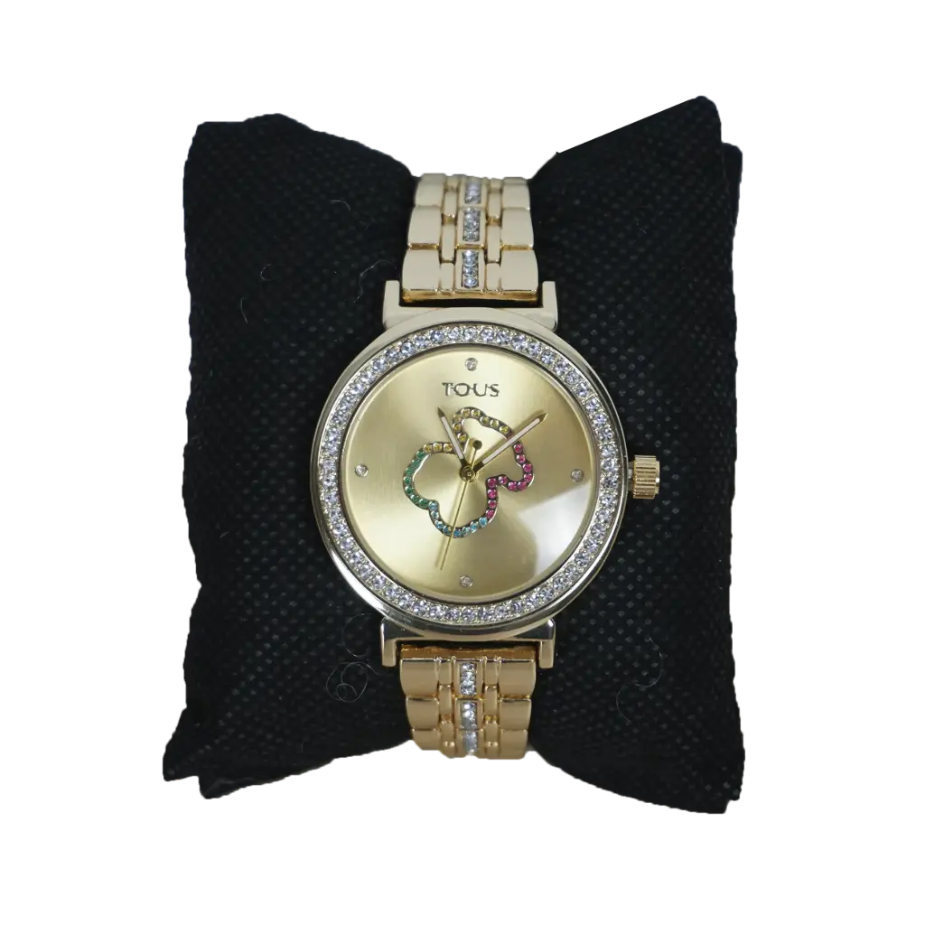 Reloj Analogico Estilo Oso Colores Diamonds (Inspiración Tous)