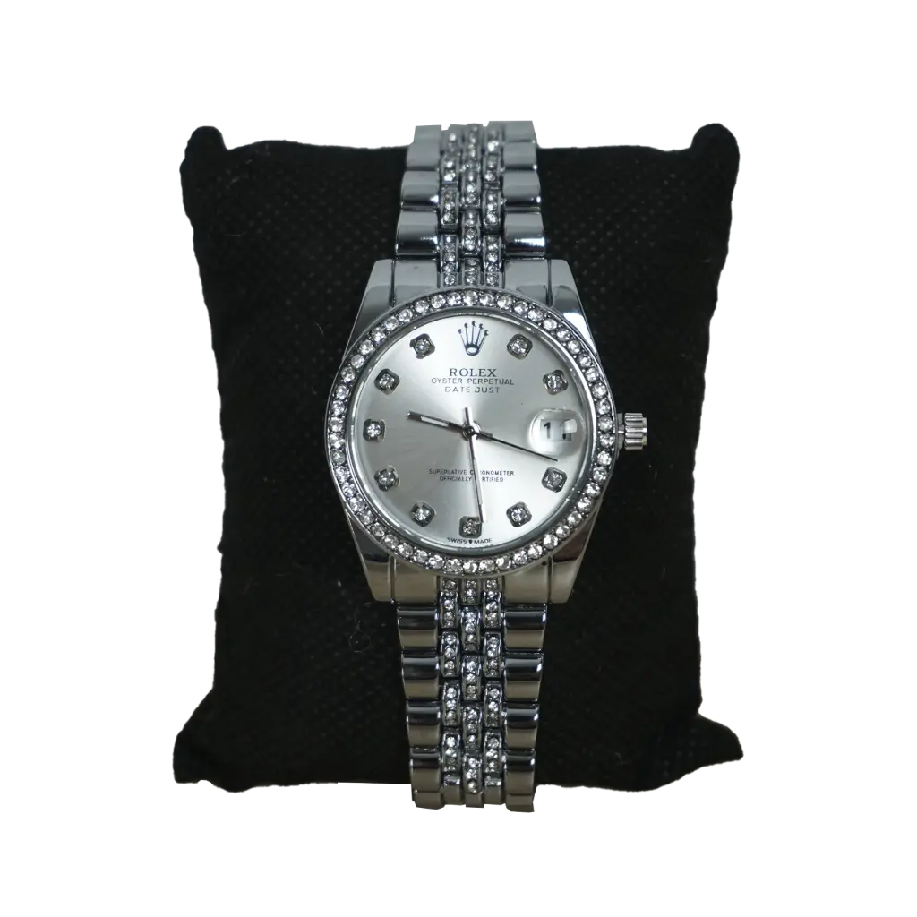 Reloj Analogico Silver (Inspiración Rolex) Datejust