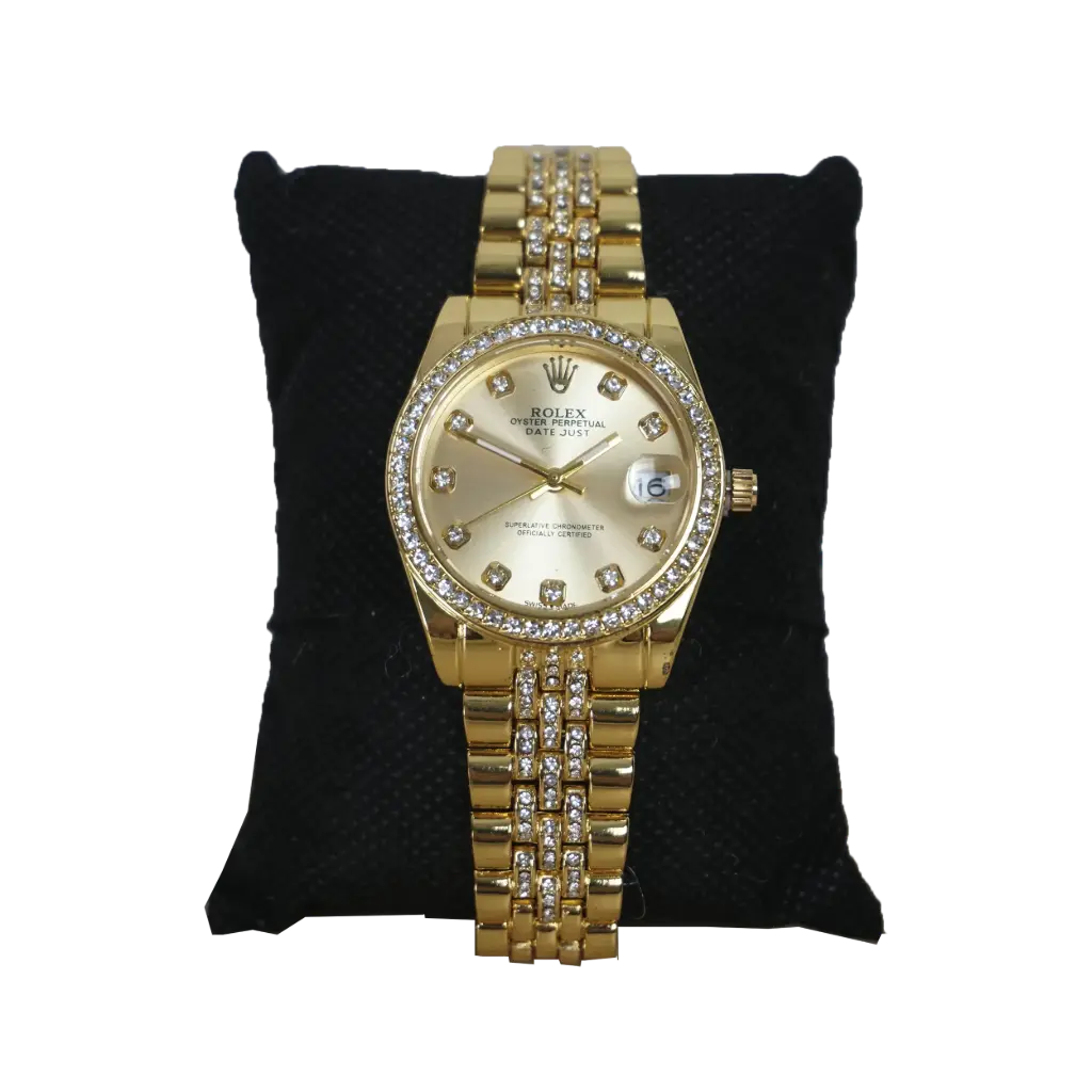Reloj Analogico Yellow Gold Lady (Inspiración Rolex) Datejust