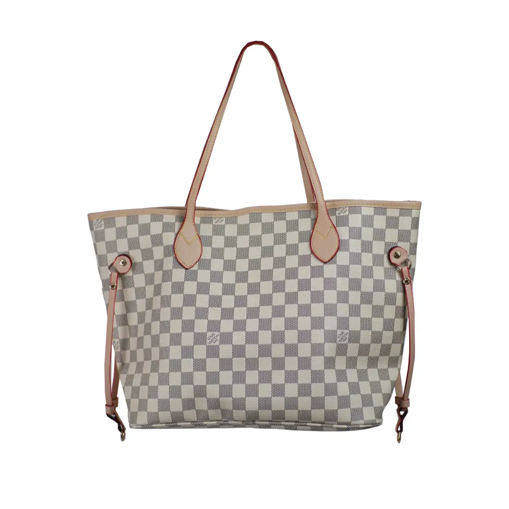 Bolso tote Neverfull Damier Azur (Inspiración Louis Vuitton)