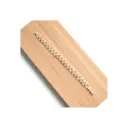 Pulsera Con Eslabones Y Bolitas De Plata