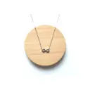 Collar Simbolo Infinito Zirconita