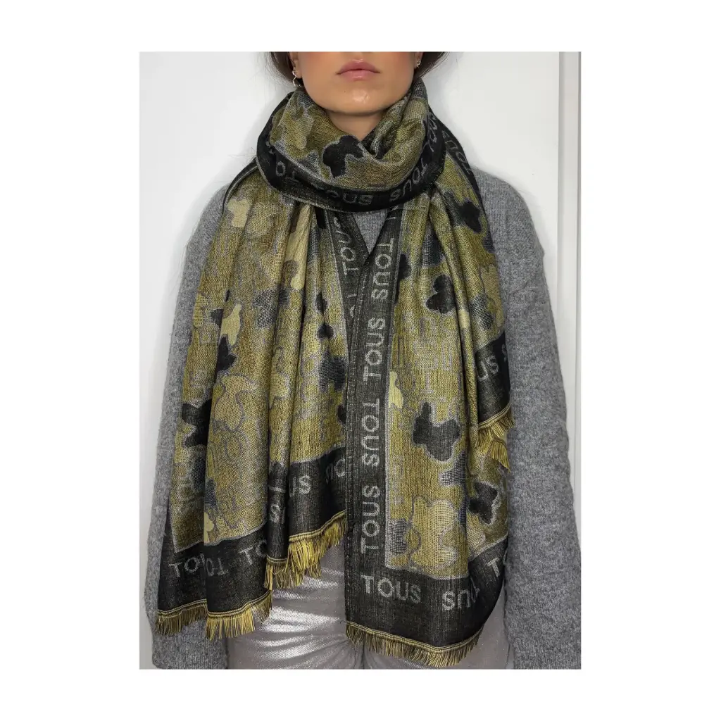 Fular pañuelo estampado (Inspiración Tous) 3