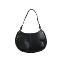 Bolso Media Luna Tachas