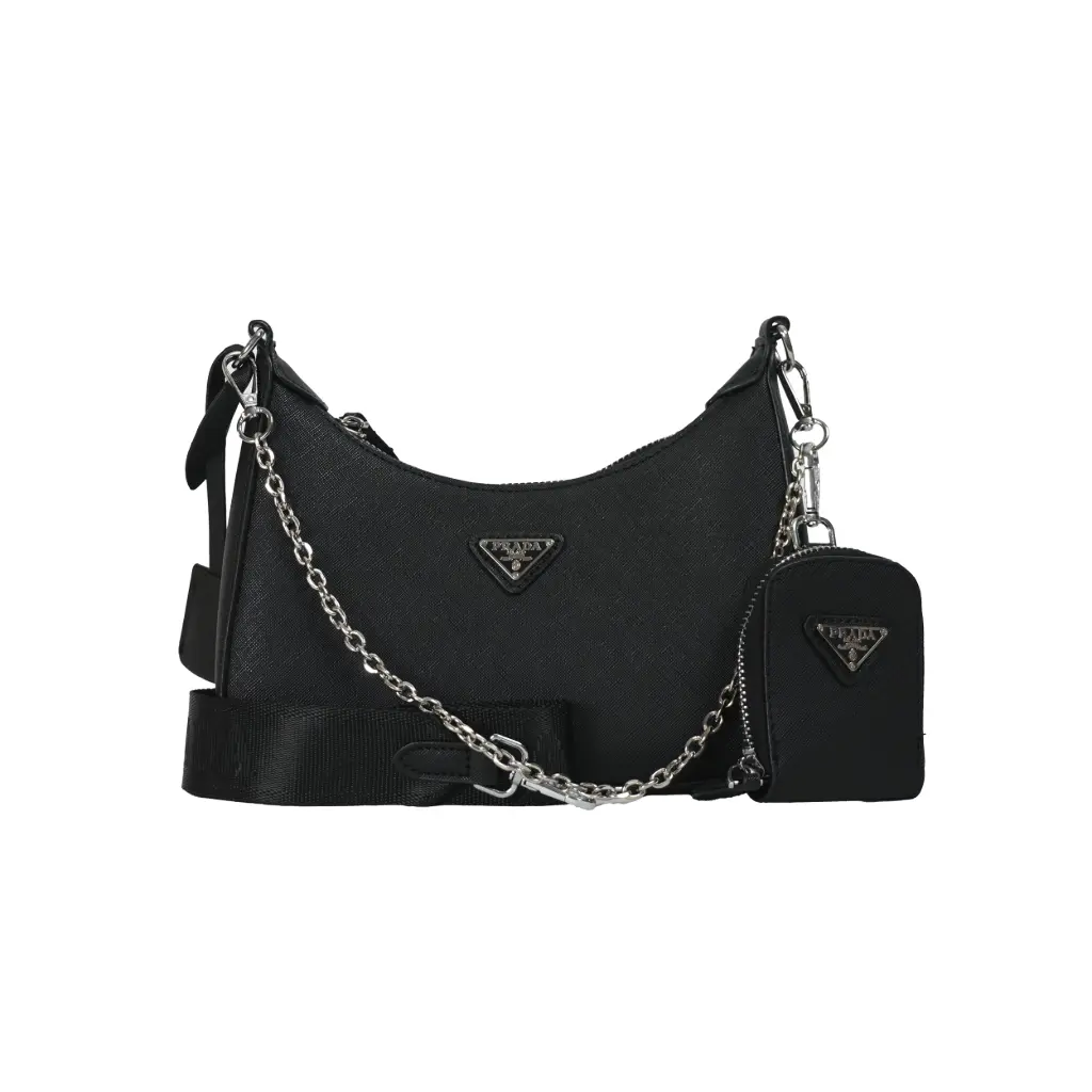 Bolso Bandolera Baguette Re-Edition 2005 (Inspiración Prada)