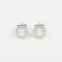 Pendientes pequeños oso circulo (Inspiración Tous)