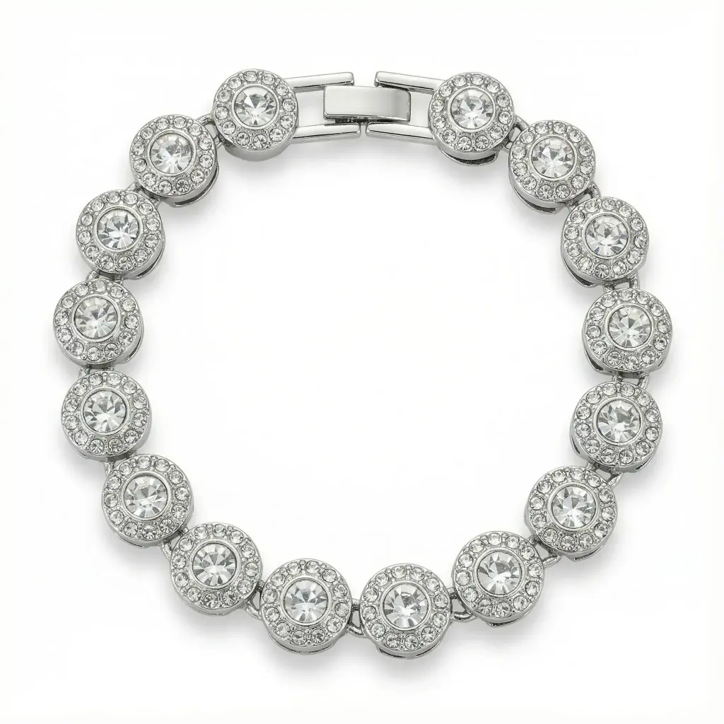 Pulsera Angelic Tennis redondo 