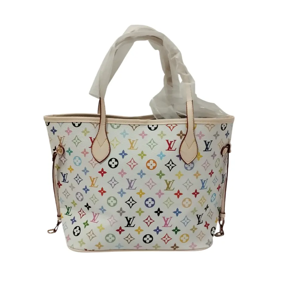 Bolso Louis Vo Neverfull Takashi Murakami (Inspiración Louis Vuitton) 