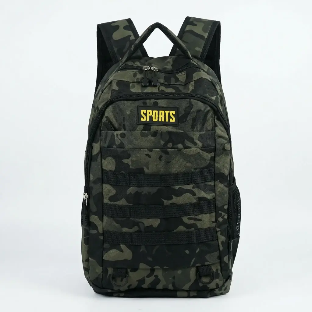 Mochila Escolar Camuflaje Sport