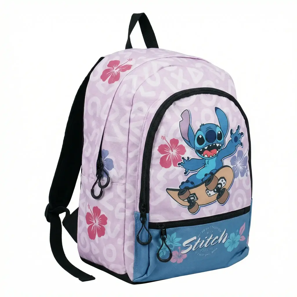 Mochila Escolar Urbana Stitch Disney