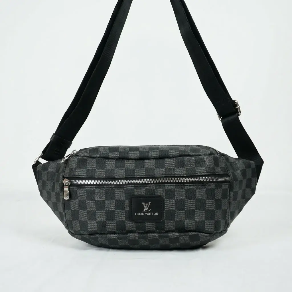 Riñonera Lona Damier (Inspiración Louis Vuitton)