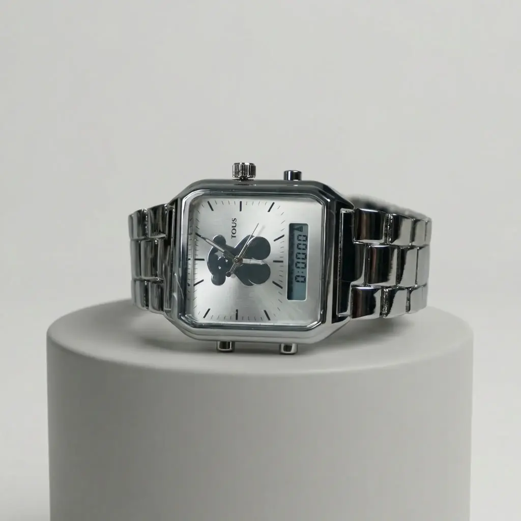 Reloj Mujer Analogico Digital D-Bear (Inspiración Tous)