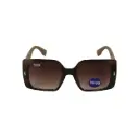 Gafas de sol cuadradas marrón (Inspiración Tous)