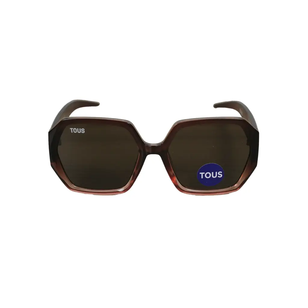 Gafas de sol geometrica marron (Inspiración Tous)