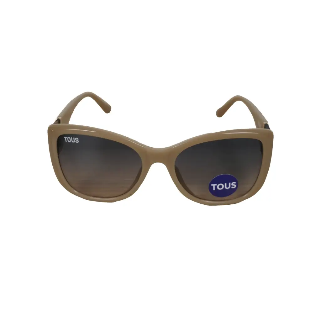 Gafas de sol marron degradadas pasta (Inspiración Tous)