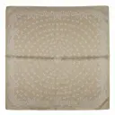 Pañuelo cuadrado estampado beige