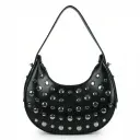 Bolso Media Luna con Tachuelas Ckar