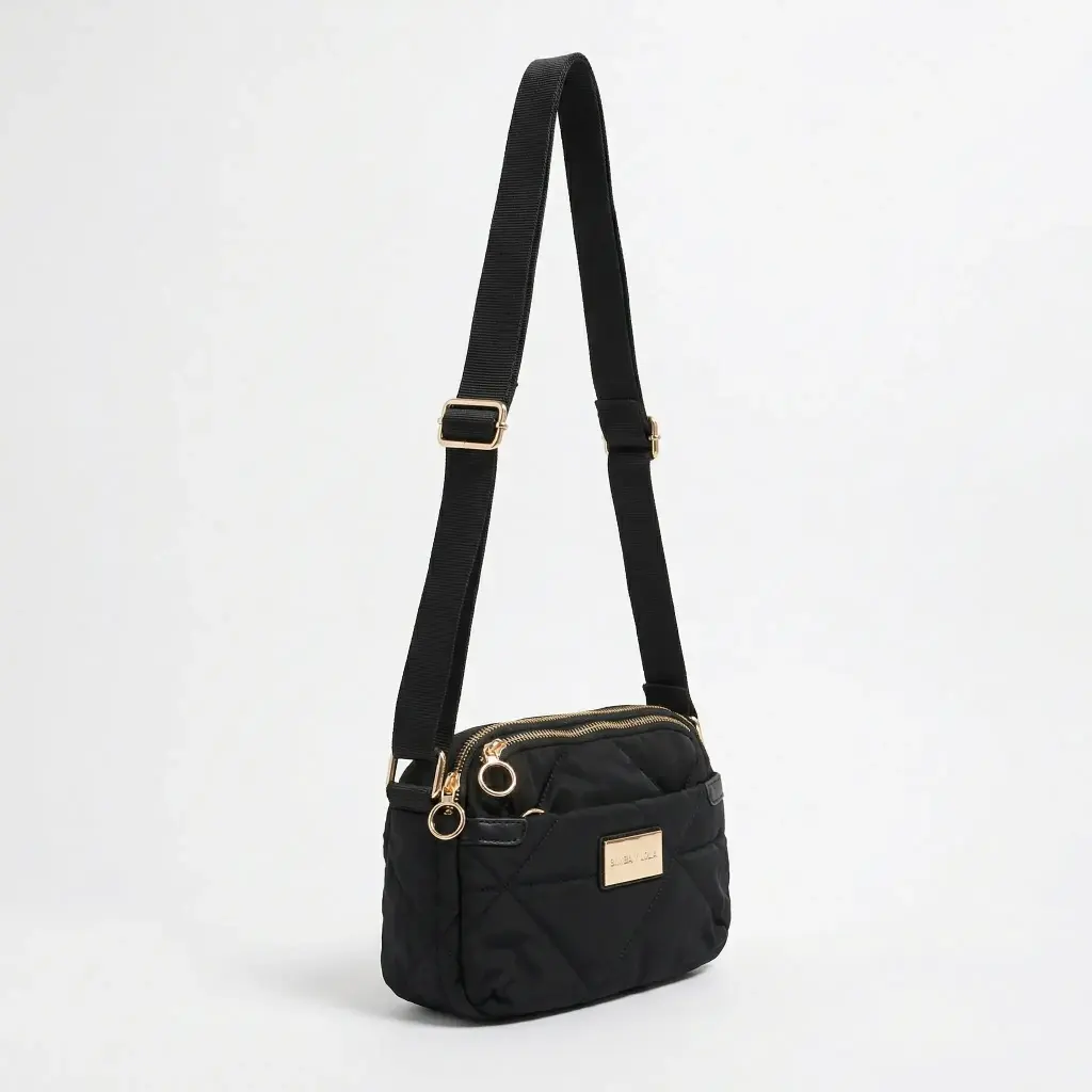 Bandolera pequeña Acolchada Nylon (Inspiración Bimba y Lola)