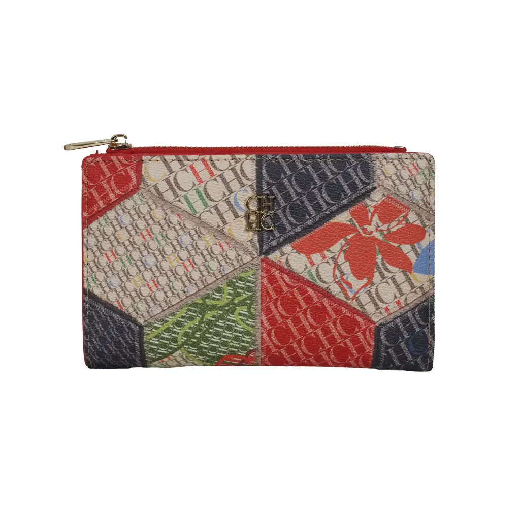 Cartera billetera Multicolor Modelo 3 (Inspiración Carolina Herrera)