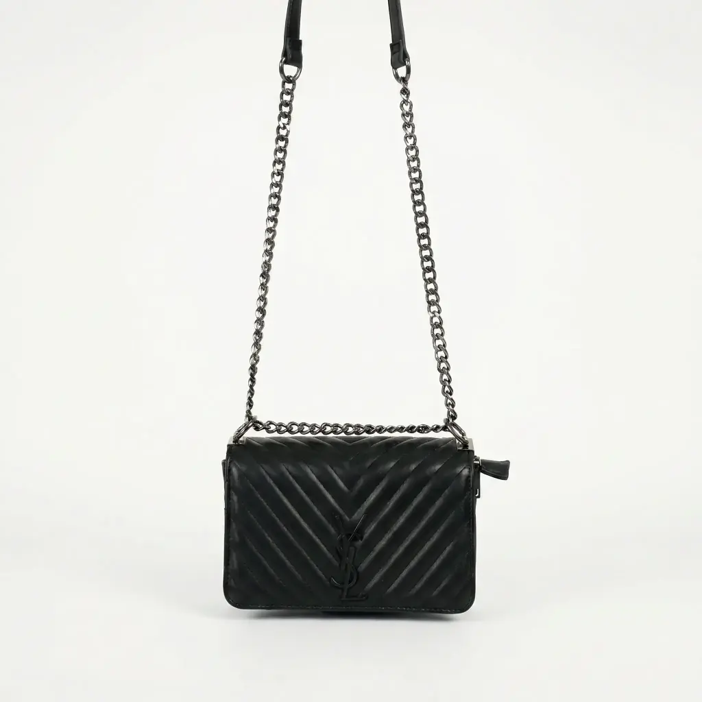 Bolso de hombro clasica con cadena (Inspiración Yves Saint Laurent)