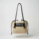 Bolso de rafia Scoubidou (Inspiración Tous)