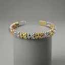 Pulsera bicolor de osos diseño repetitivo (Inspiración Tous)