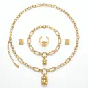 Conjunto de joyeria motivo oso (Inspiración Tous)