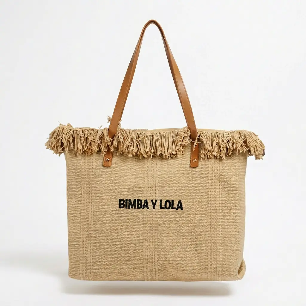 Bolso Shopper con flecos y asas (Inspiración Bimba y Lola)