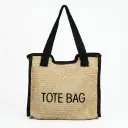 Bolso Tote Bag Crochet de rafia