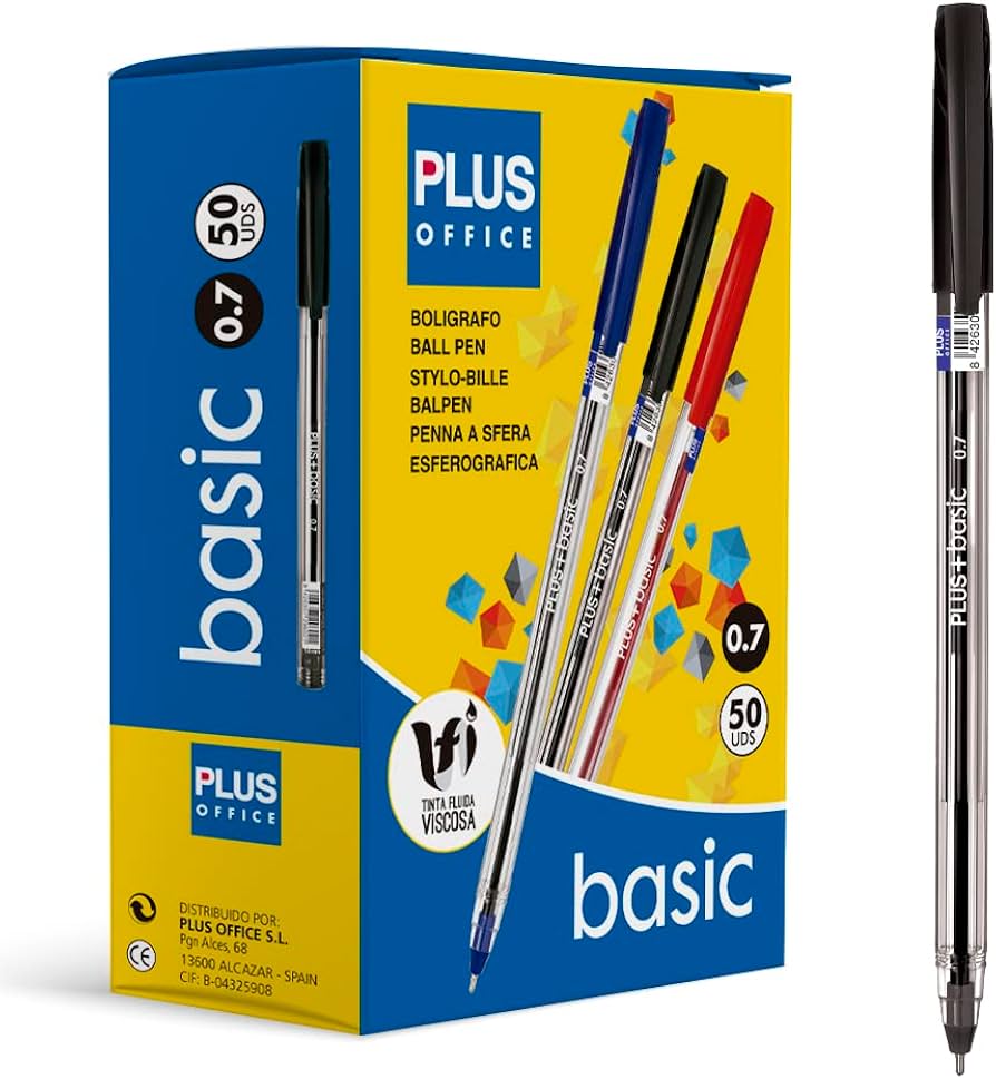 BOLIGRAFO PLUS +BASIC SURT./BO
