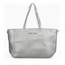 Bolso Tote asas dobles y logo métalico (Inspiración Bimba y Lola)
