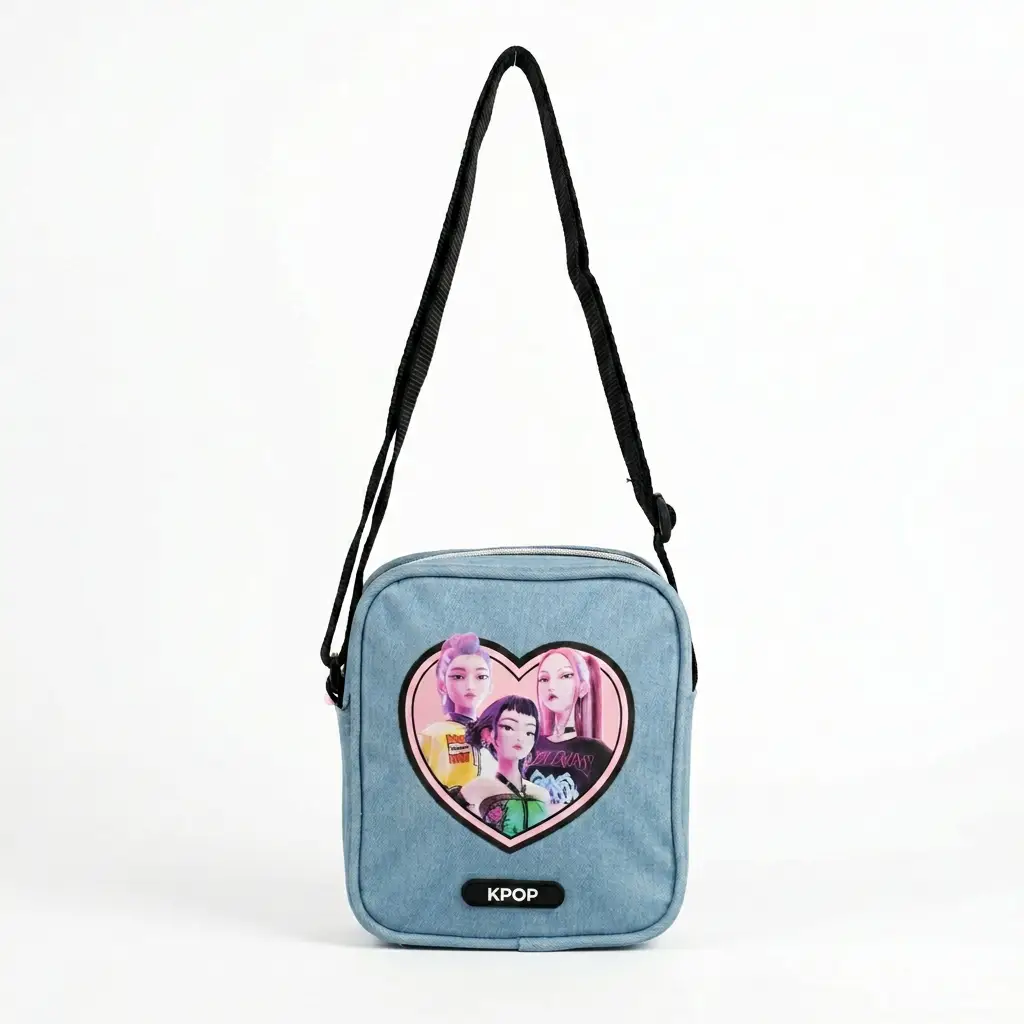 Bolso Bandolera diseño K-Pop Demon Hunters