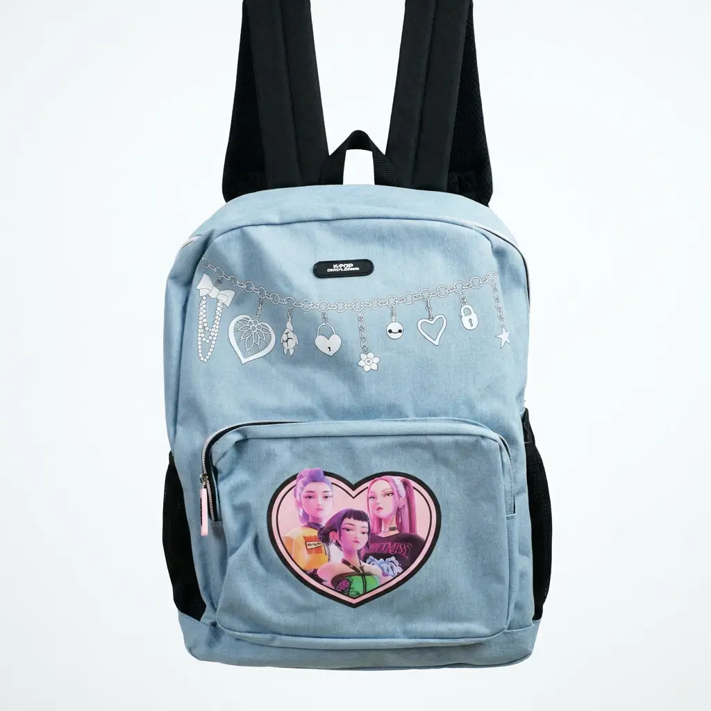Mochila escolar K-Pop Demon Heart Adapt-Carro