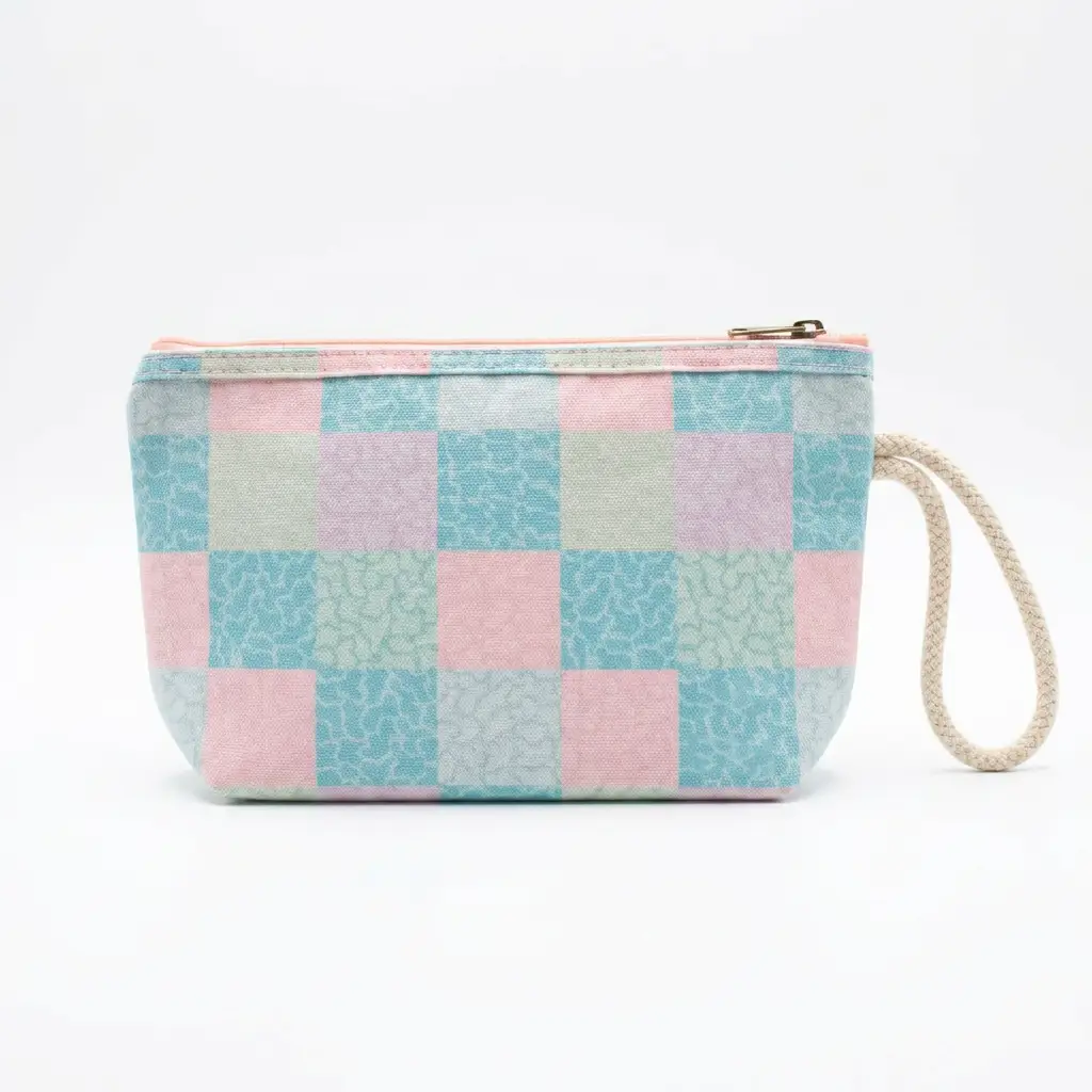 Neceser estampado playero multicolor