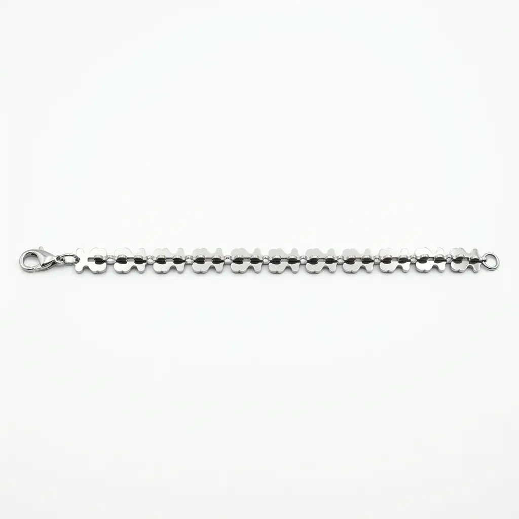 Pulsera carrusel motivos entrelazados forma de oso (Inspiración Tous)