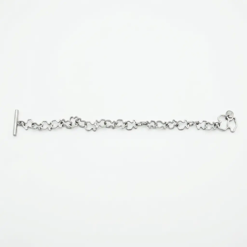 Pulsera diseño carrusel motivos osos (Inspiración Tous)